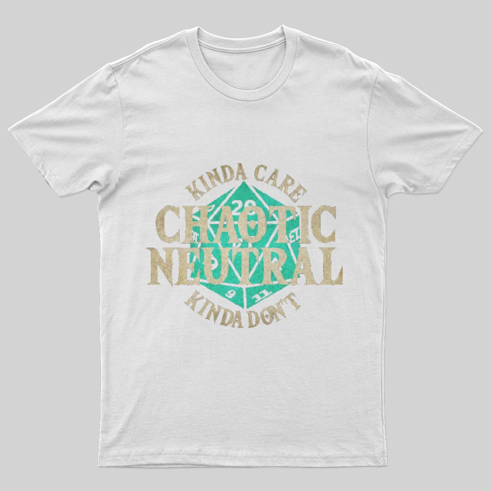 Chaotic Neutral T-Shirt - Geeksoutfit