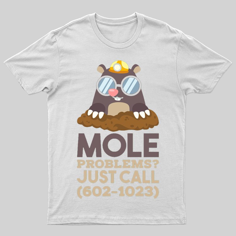 Chemistry - Mole Problems T-shirt - Geeksoutfit