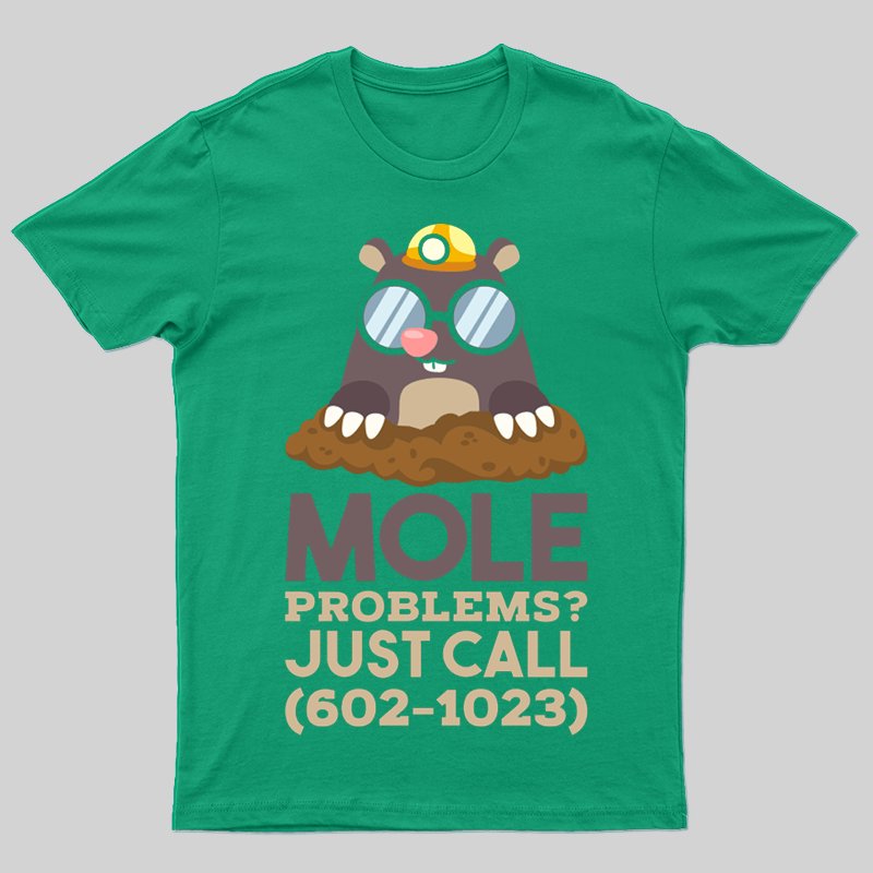 Chemistry - Mole Problems T-shirt - Geeksoutfit