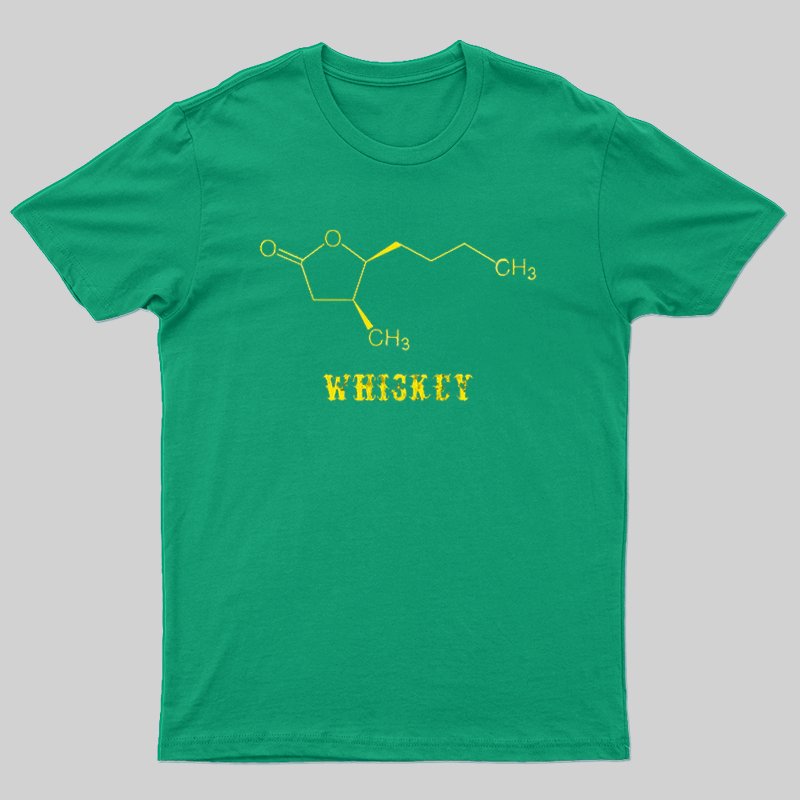 Chemistry of Whiskey T-shirt - Geeksoutfit