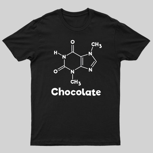 Chocolate Molecule Chemistry Science T-shirt - Geeksoutfit