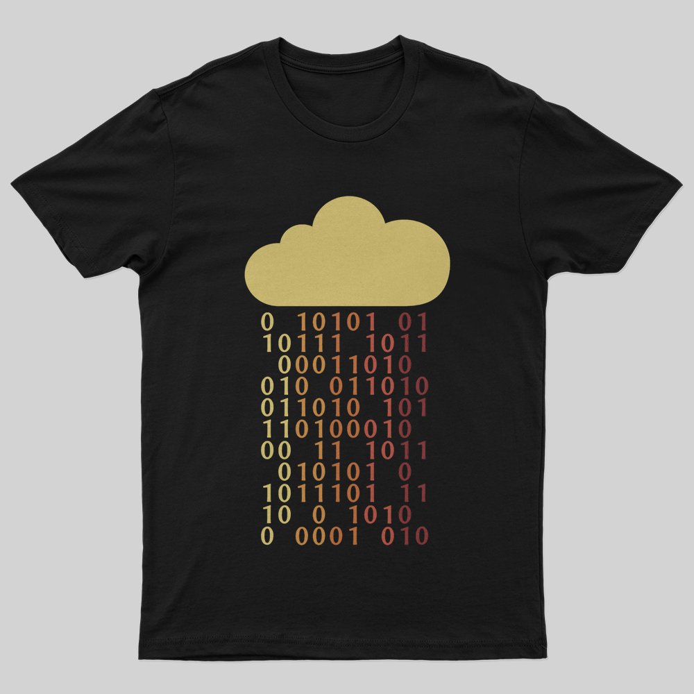 Cloud Bit Sysadmin Coding Retro T-Shirt - Geeksoutfit