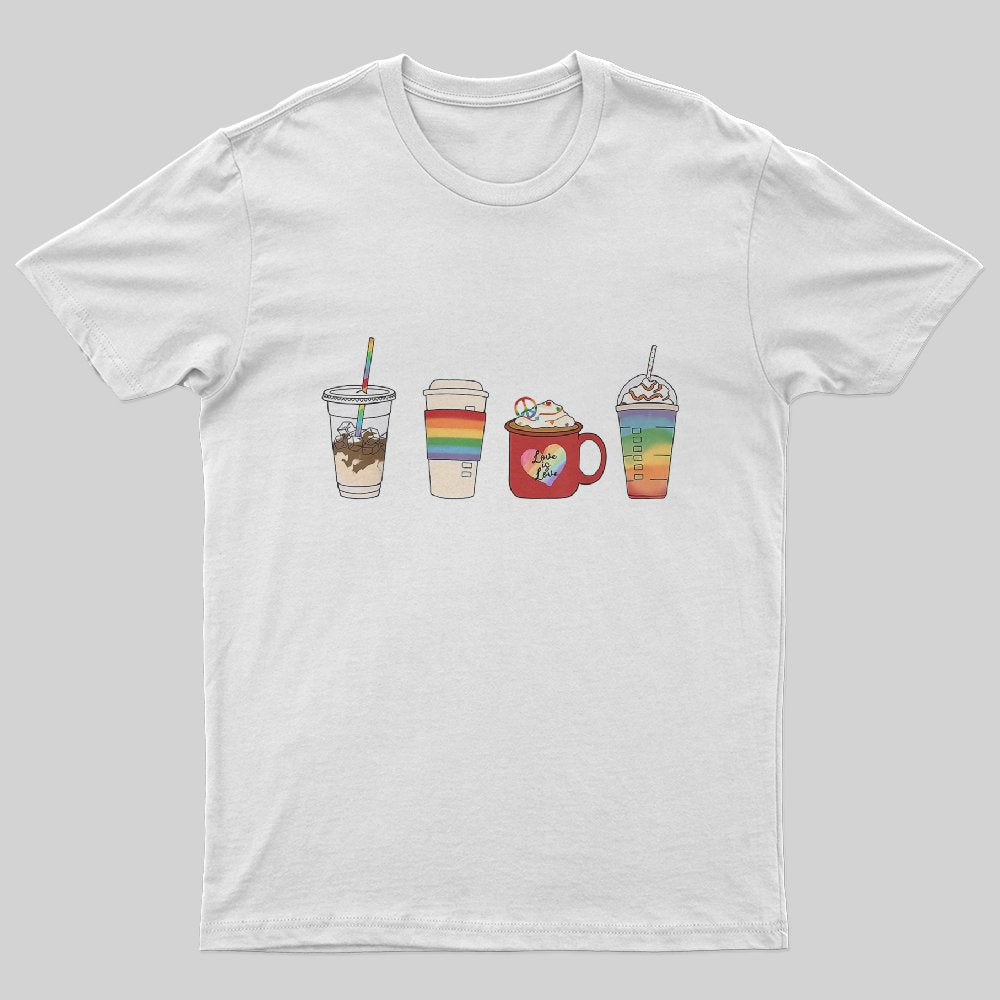 Coffee LGBT T-Shirt - Geeksoutfit
