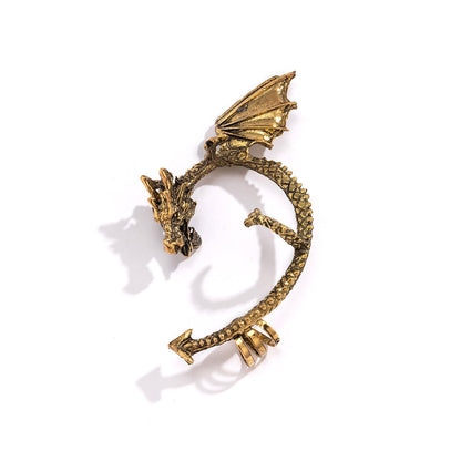 Coiling Dragon Ear Cuffs - Geeksoutfit