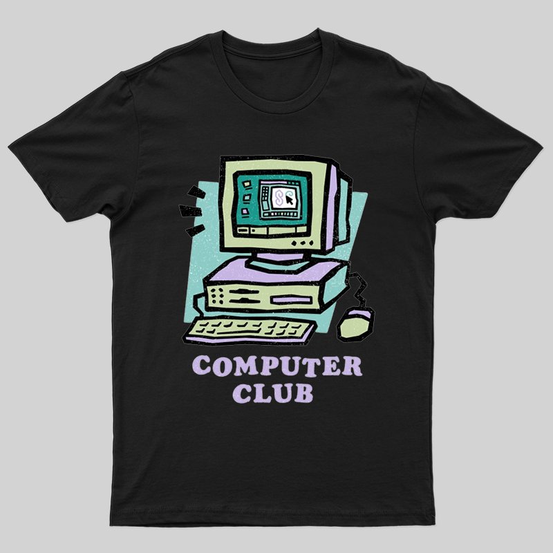 Computer Clube T-shirt - Geeksoutfit