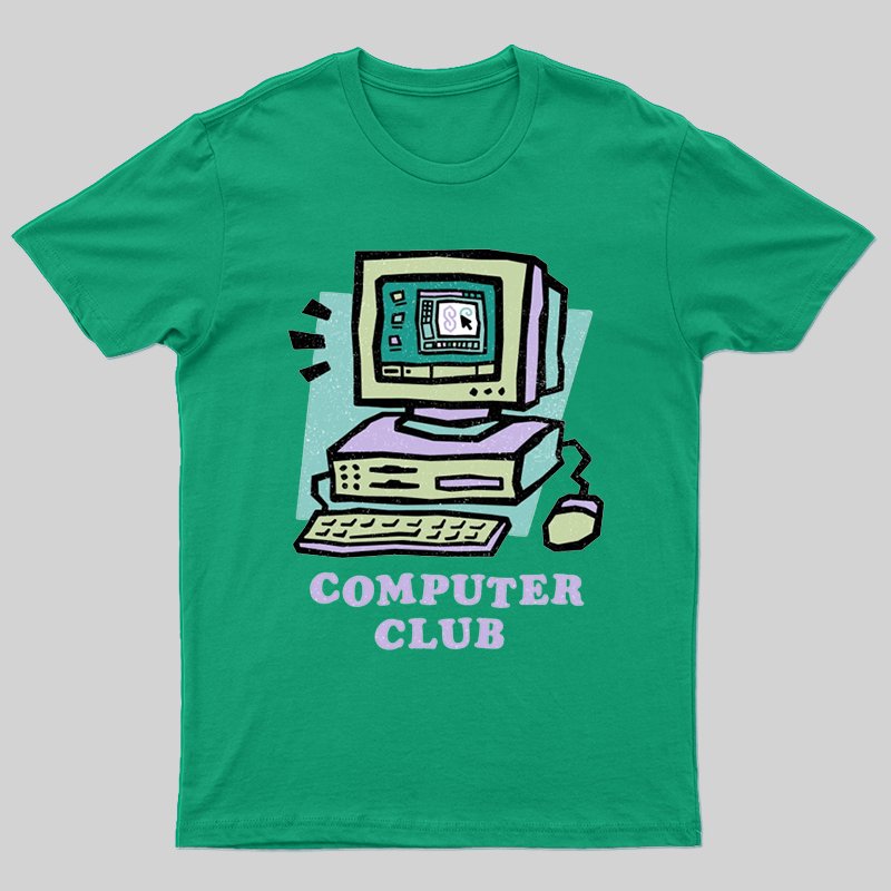 Computer Clube T-shirt - Geeksoutfit