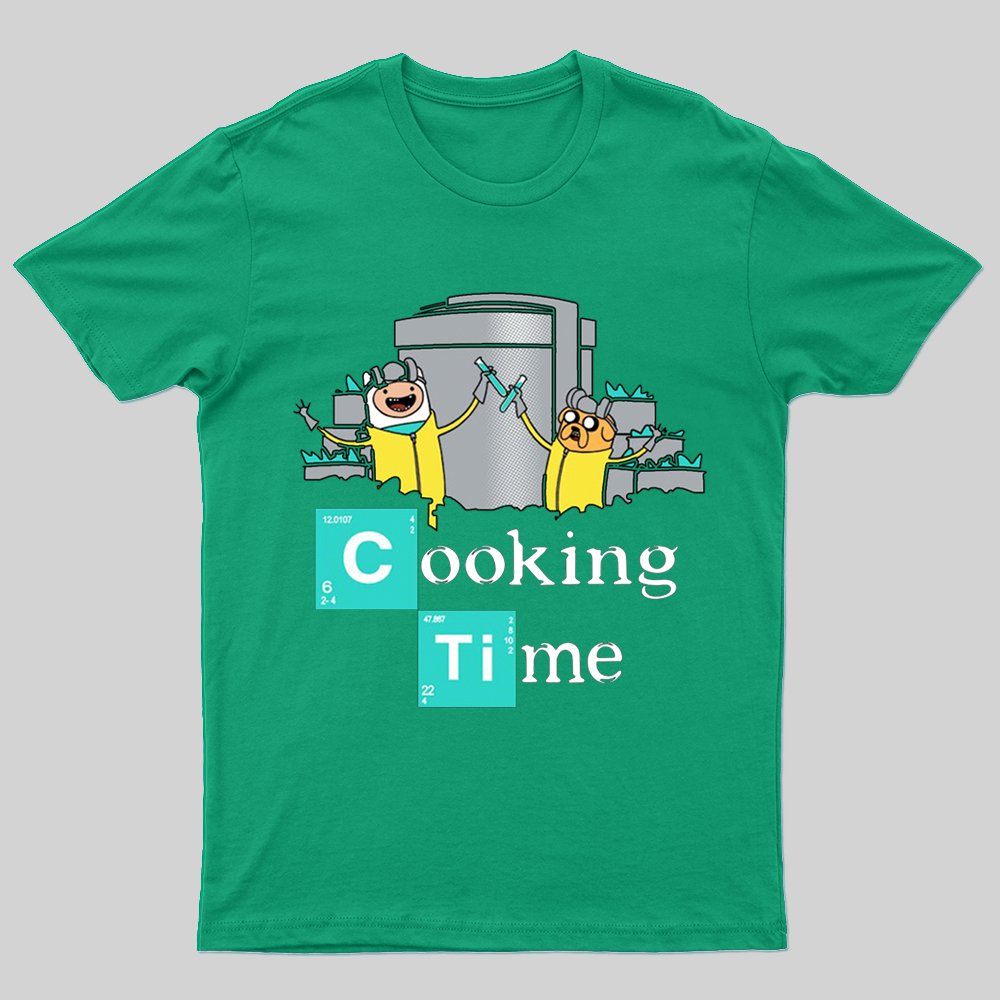 Cooking Time T-shirt - Geeksoutfit