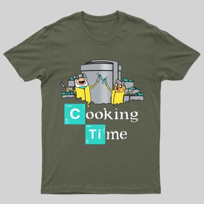 Cooking Time T-shirt - Geeksoutfit
