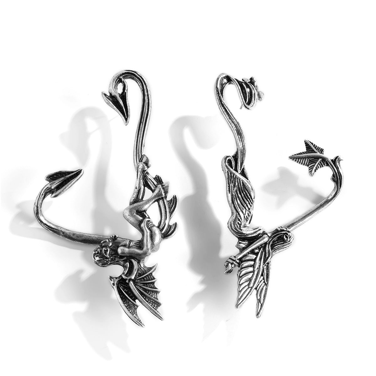 Devil And Angel Ear Cuffs - Geeksoutfit
