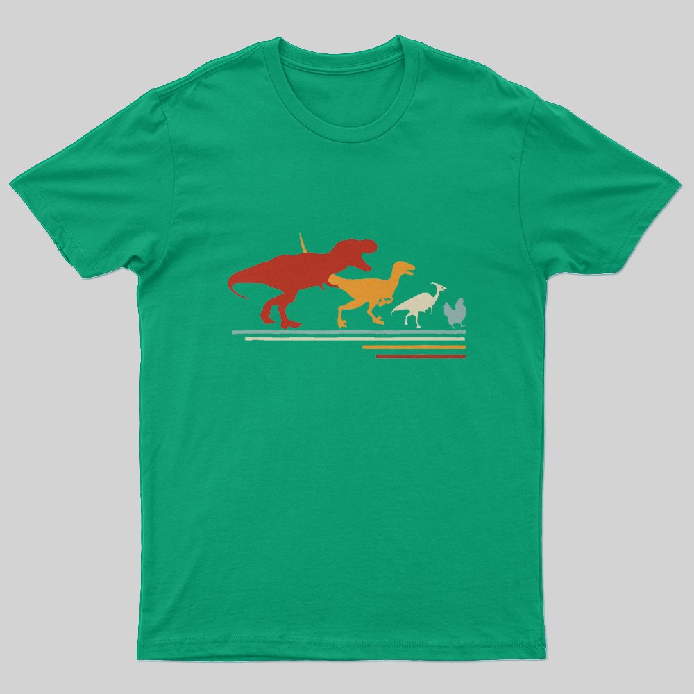 Dinosaur Evolution T-Shirt - Geeksoutfit