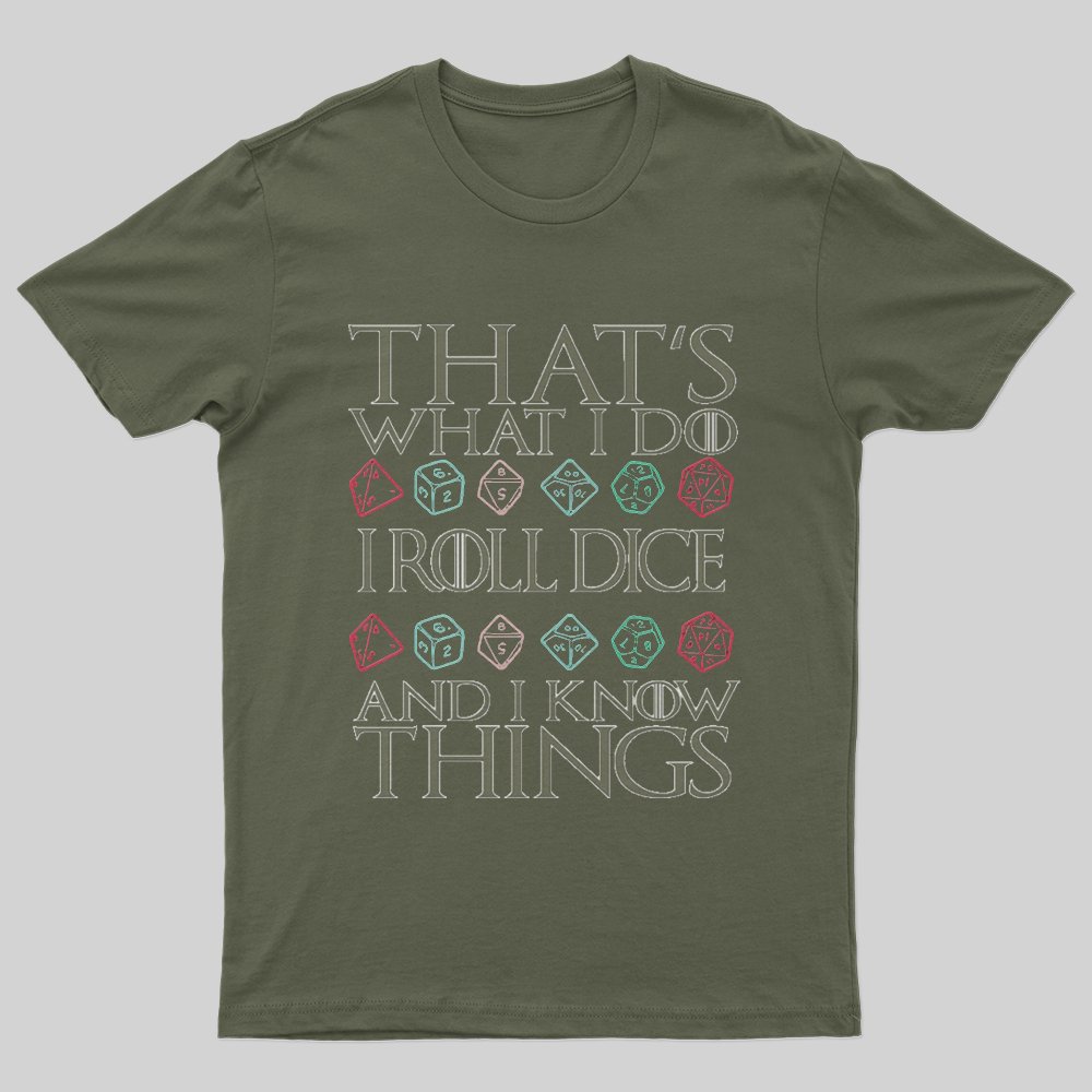 DND That's What I Do T-Shirt - Geeksoutfit
