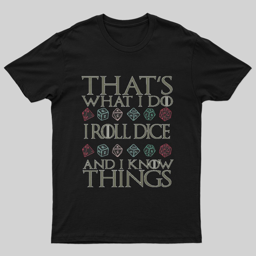 DND That's What I Do T-Shirt - Geeksoutfit