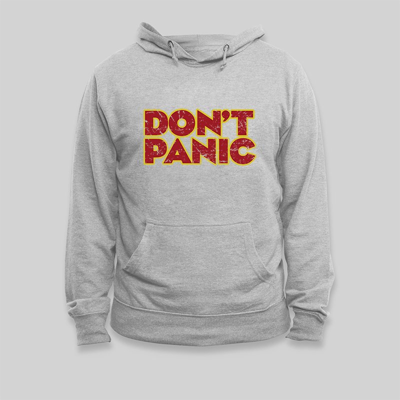 Don't Panic Hoodie - Geeksoutfit
