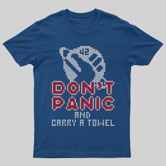 Don't Panic T-Shirt - Geeksoutfit