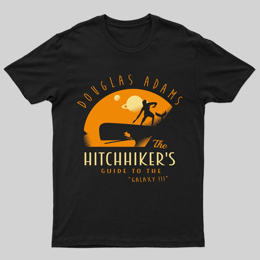 Douglas Adams The Hitchhiker's Guide to the Galaxy!!! T-Shirt - Geeksoutfit