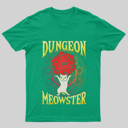 Dungeon Meowster T-Shirt - Geeksoutfit