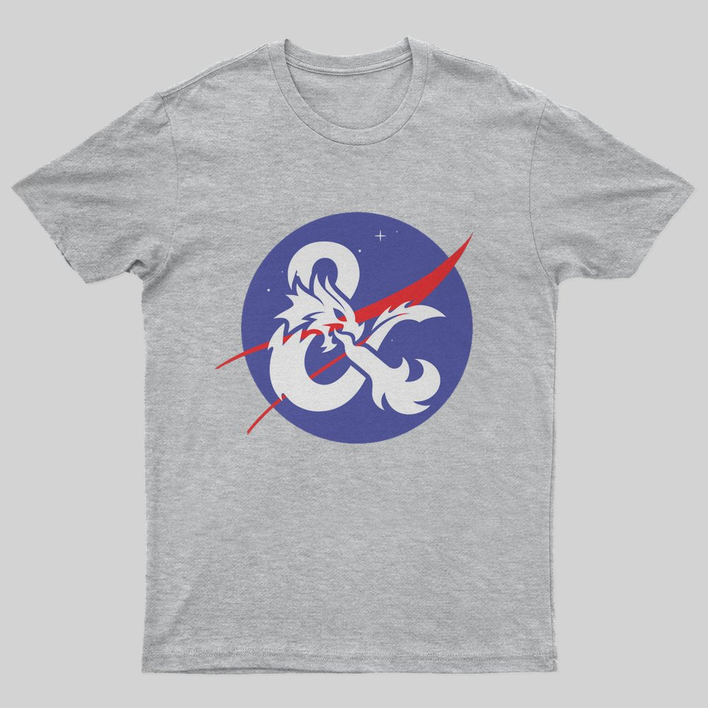 Dungeons And Dragons Nasa T-Shirt - Geeksoutfit