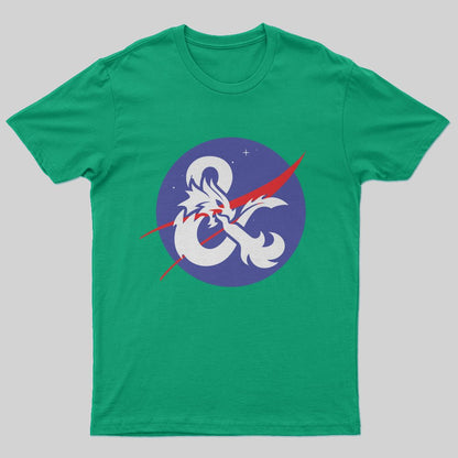Dungeons And Dragons Nasa T-Shirt - Geeksoutfit