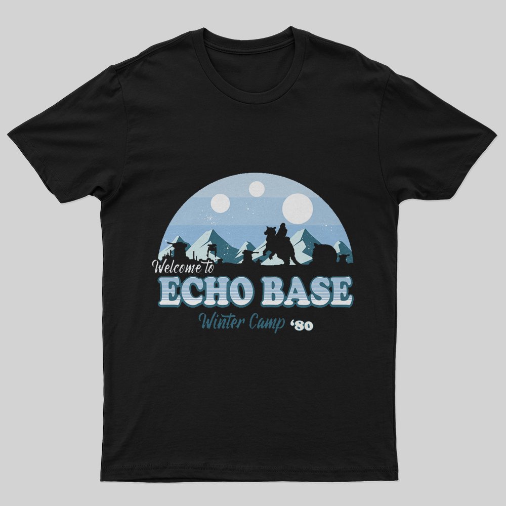 Echo Base Winter Camp T-Shirt - Geeksoutfit