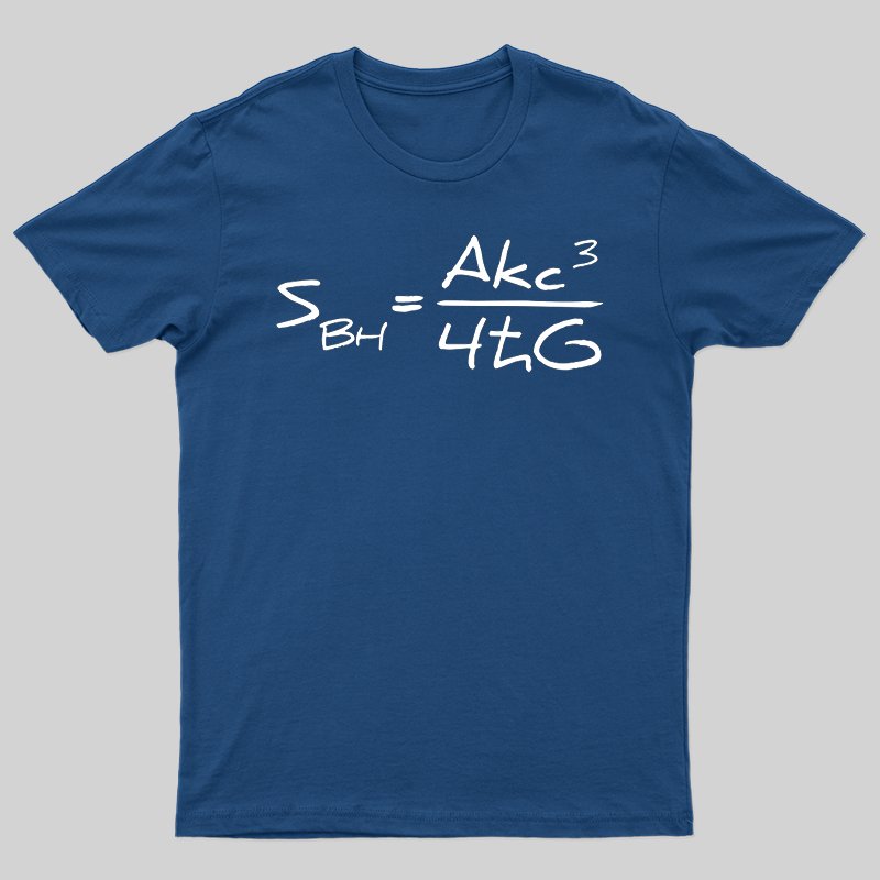 Entropy Formula T-shirt - Geeksoutfit