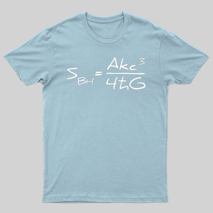 Entropy Formula T-shirt - Geeksoutfit