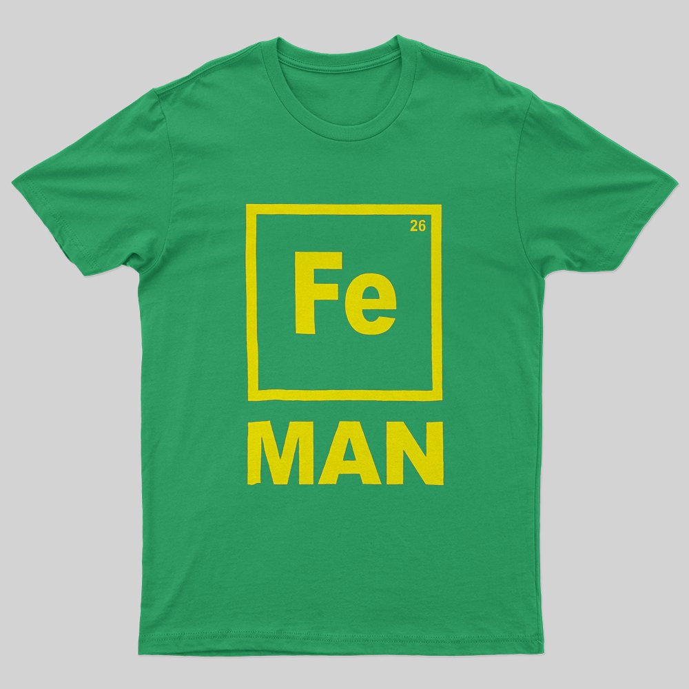 FE IRON MAN CHEMISTRY T-Shirt - Geeksoutfit
