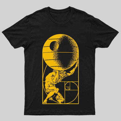 Fibonacci Death Star T-shirt - Geeksoutfit