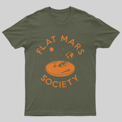 Flat Mars T-Shirt - Geeksoutfit
