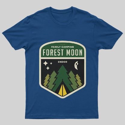 Forest Moon Camping T-Shirt - Geeksoutfit