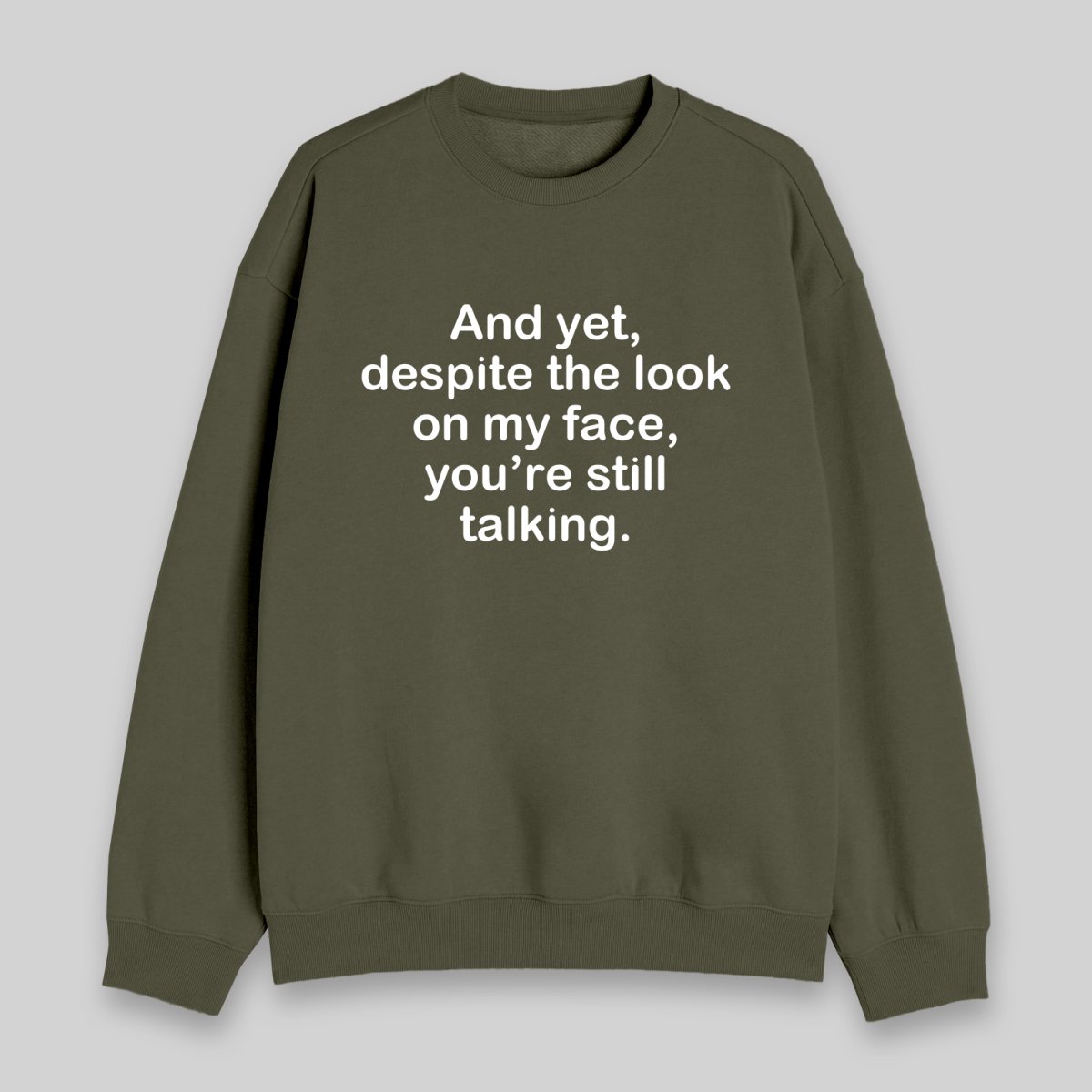 Funny Words Sweatshirt - Geeksoutfit