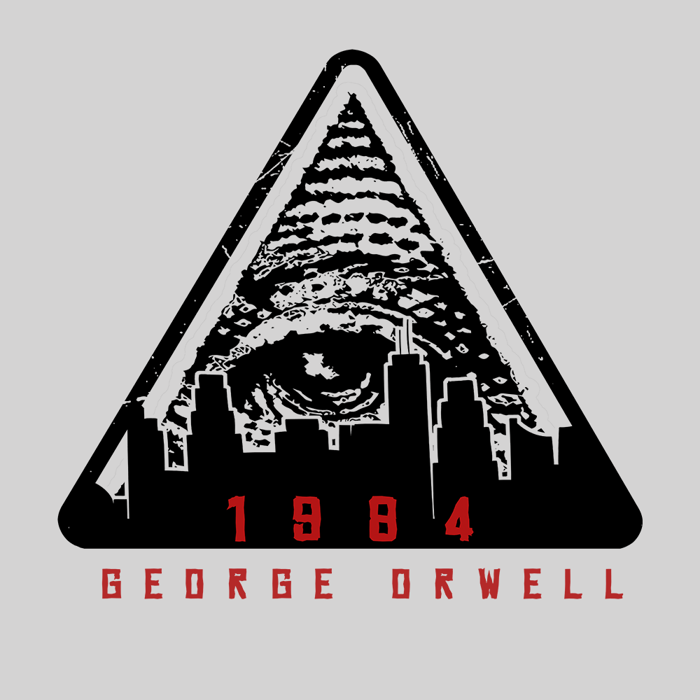 George Orwell 1984 T-shirt - Geeksoutfit