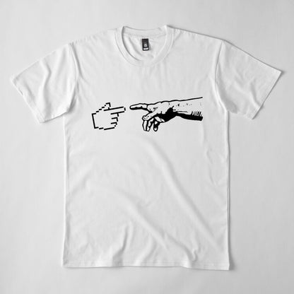 God and The Machine Hands T-Shirt - Geeksoutfit
