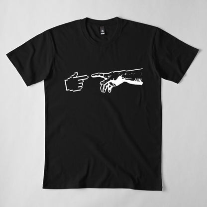 God and The Machine Hands T-Shirt - Geeksoutfit