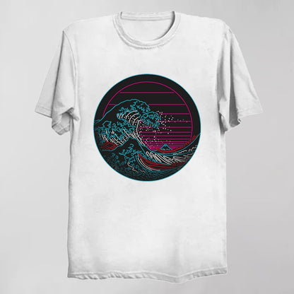 GREAT NEON WAVE T-Shirt - Geeksoutfit