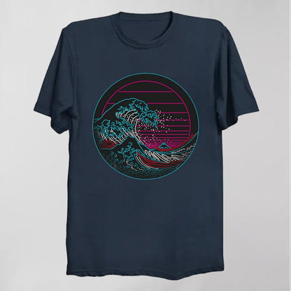 GREAT NEON WAVE T-Shirt - Geeksoutfit
