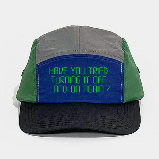 Have You Tried Turning It Off And On Again Quick-drying Panel Cap - Geeksoutfit