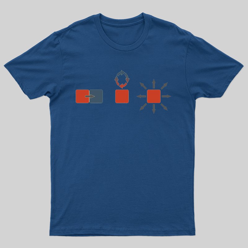 Heat Transfer T-shirt - Geeksoutfit