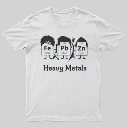 Heavy Metals T-Shirt - Geeksoutfit