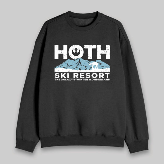 Hoth Ski Resort Sweatshirt - Geeksoutfit