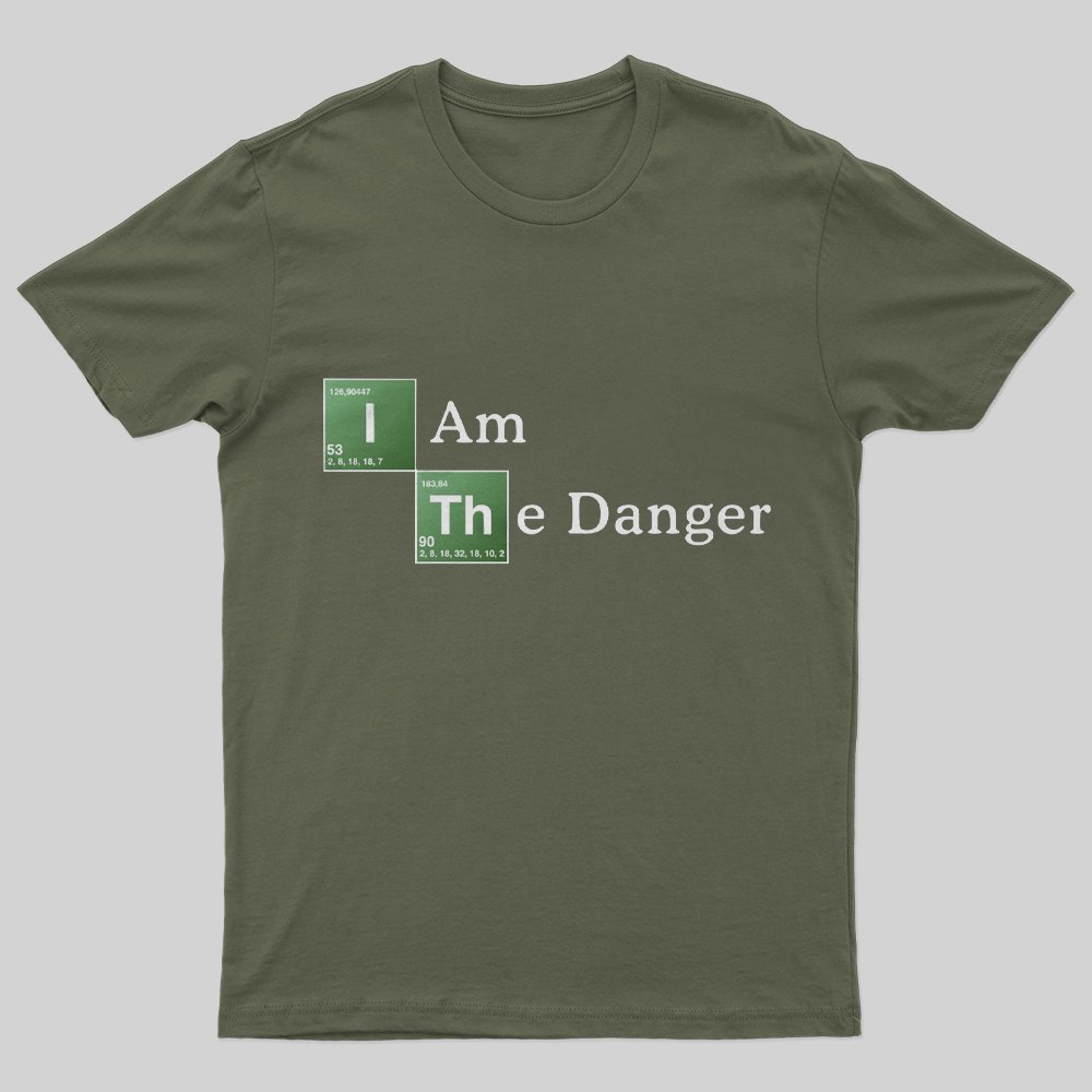 I am The Danger T-Shirt - Geeksoutfit