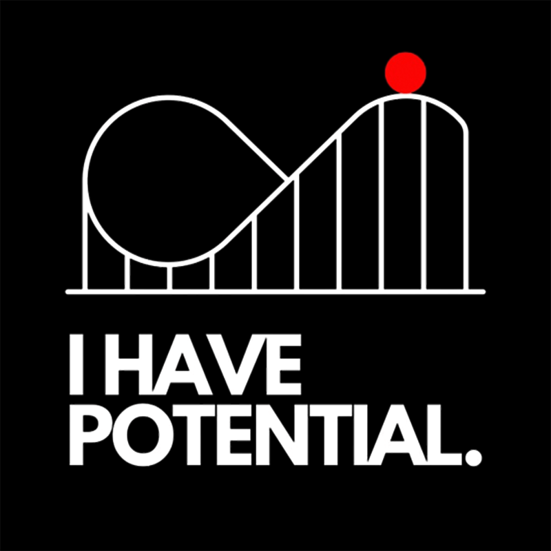 I Have Potential Funny Physics T-shirt - Geeksoutfit