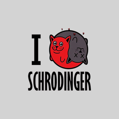 I Heart Schrodinger T-shirt - Geeksoutfit