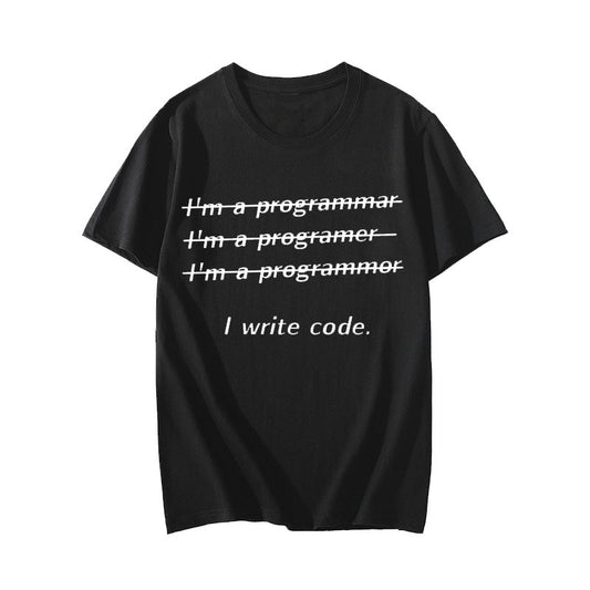 I write code T-shirt - Geeksoutfit