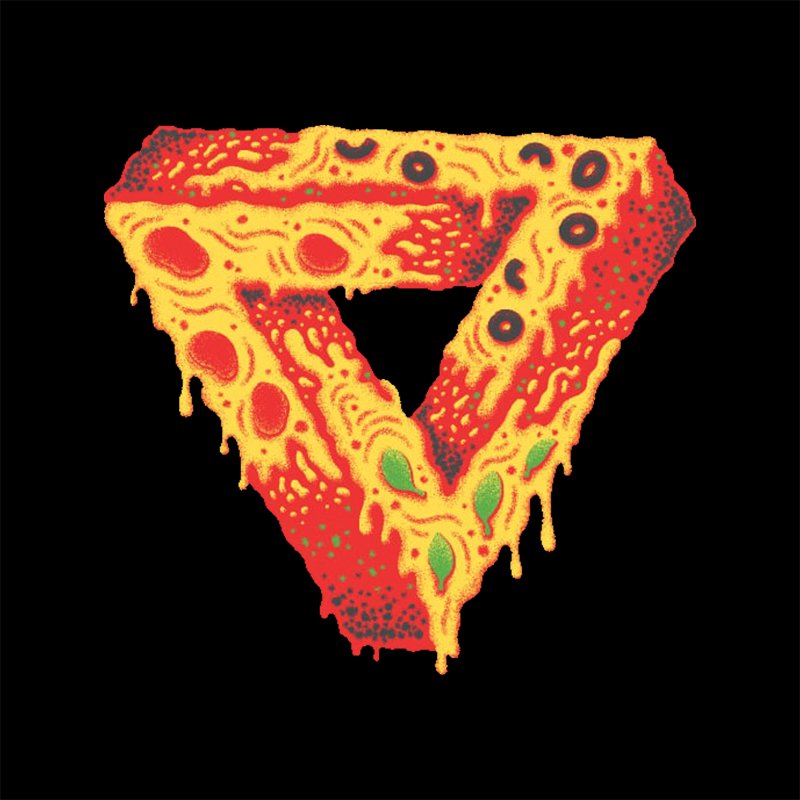 Impossible Pizza T-shirt - Geeksoutfit