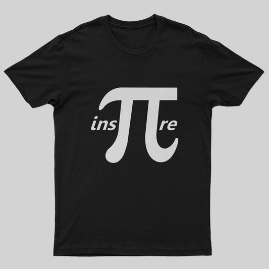 Inspire Inspirational Pi Symbol T-Shirt - Geeksoutfit