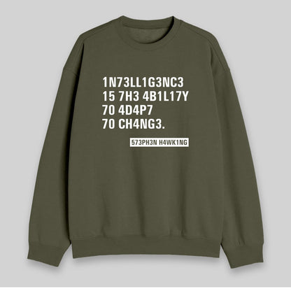 Intelligence Sweatshirt - Geeksoutfit