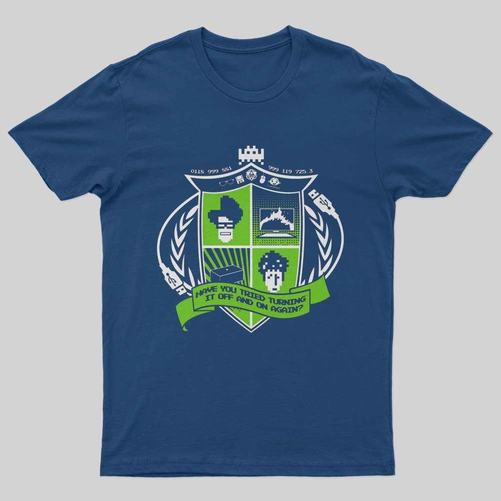 IT Crest T-Shirt - Geeksoutfit