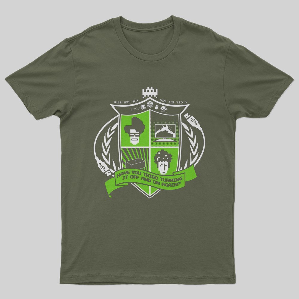 IT Crest T-Shirt - Geeksoutfit