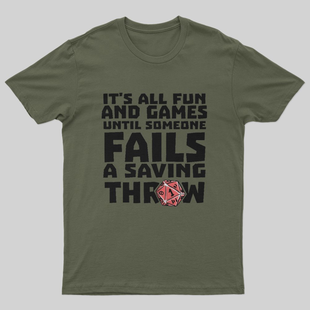 It's All Fun And Games T-Shirt - Geeksoutfit