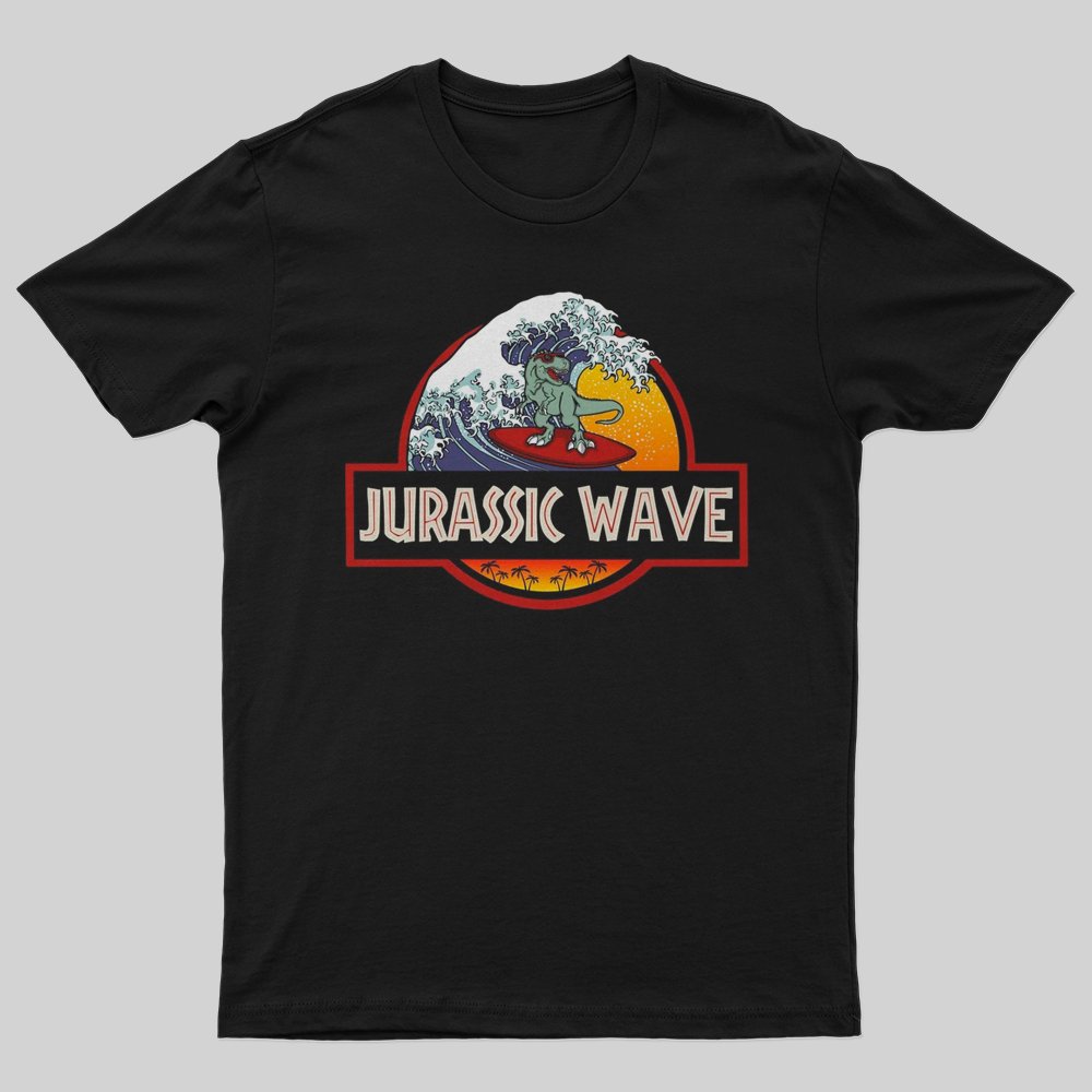 Jurassic Wave T-Shirt - Geeksoutfit